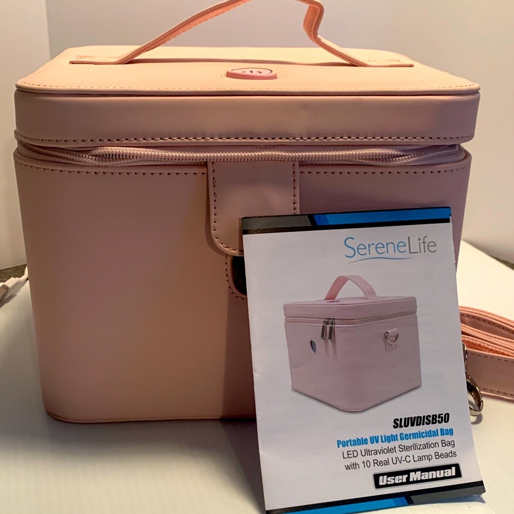 Serene Life Portable Germicidal Bag w/ UV Light Sterilizer: New w/ instructions